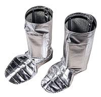 Aluminized preox® gaiter with reinforcement